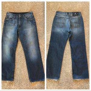 Lucky Brand Jean Classic Fit Waist 30 Short Length Blue